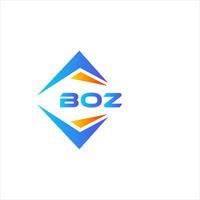 bozo abstract technologie logo ontwerp Aan wit achtergrond. bozo creatief initialen brief logo concept. vector