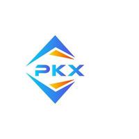 pkx abstract technologie logo ontwerp Aan wit achtergrond. pkx creatief initialen brief logo concept. vector