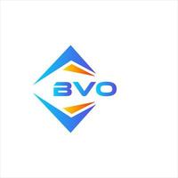 bvo abstract technologie logo ontwerp Aan wit achtergrond. bvo creatief initialen brief logo concept. vector