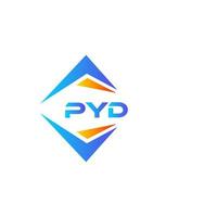 pyd abstract technologie logo ontwerp Aan wit achtergrond. pyd creatief initialen brief logo concept. vector