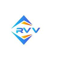 rvv abstract technologie logo ontwerp Aan wit achtergrond. rvv creatief initialen brief logo concept. vector