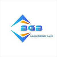 bgb abstract technologie logo ontwerp Aan wit achtergrond. bgb creatief initialen brief logo concept. vector