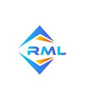 rml abstract technologie logo ontwerp Aan wit achtergrond. rml creatief initialen brief logo concept. vector