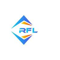 rfl abstract technologie logo ontwerp Aan wit achtergrond. rfl creatief initialen brief logo concept. vector