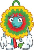 pinata tekenfilm mascotte stijl vector