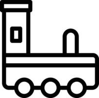 trein vectorillustratie op een background.premium kwaliteit symbolen.vector pictogrammen voor concept en grafisch ontwerp. vector