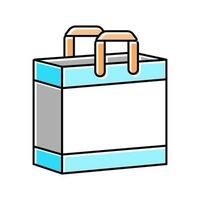 winkel tas kleur pictogram vectorillustratie vector