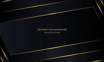 abstract achtergrond meetkundig vloeistof helling zwart kleur en groen smaragd luxe helling met goud licht Aan de rug, voor affiches, spandoeken, enz., vector ontwerp kopiëren ruimte Oppervlakte eps 10