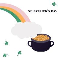 Saint Patrick's Day achtergrond vector