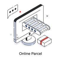 modieus online pakket vector