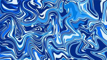 abstract zee marmeren achtergrond sjabloon. kleurrijk blauw vloeiende inkt ontwerp vector