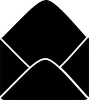 een Open envelop vector