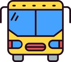 bus vector pictogram