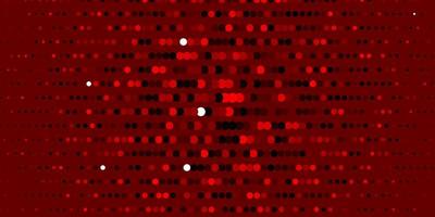 donkerrode vector achtergrond met stippen.