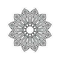 Islamitisch mandala achtergrond vector illustratie