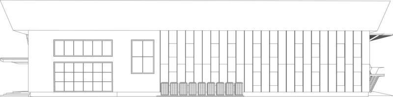 3d illustratie van gebouw project vector