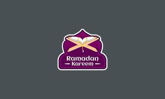 gelukkig Ramadan kareem Islam in de wereld banier sjabloon vector