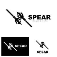 speer logo, lang reeks het werpen wapen doelwit icoon ontwerp, Product en bedrijf merk icoon illustratie vector