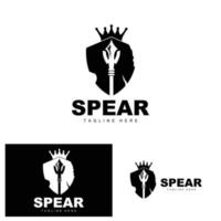 speer logo, lang reeks het werpen wapen doelwit icoon ontwerp, Product en bedrijf merk icoon illustratie vector