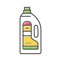 baby poeder fles kleur pictogram vectorillustratie vector