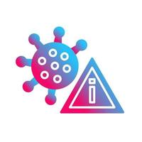 coronavirus vector pictogram