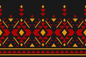 grens etnisch tribal patroon kunst. kleding stof Amerikaans, Mexicaans stijl. meetkundig gestreept oorspronkelijk. vector