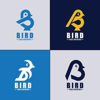 vogel b logo - vector logo sjabloon