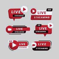 leven streaming logo reeks vector