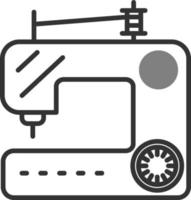 naaimachine vector pictogram