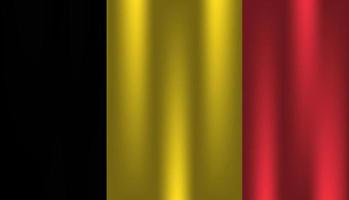 vlag van belgie land natie symbool 3d textiel satijn effect achtergrond behang vector