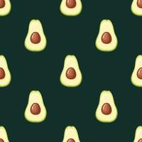 avocado vector patroon