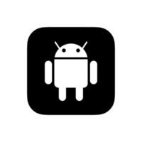 android logo vector, android icoon vrij vector