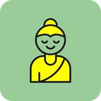 Boeddha vector icoon