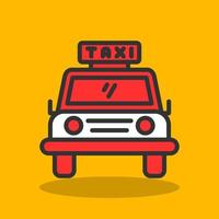 taxi vector icoon