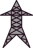 elektrisch toren vector icoon