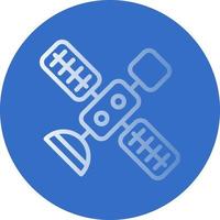 satelliet vector pictogram
