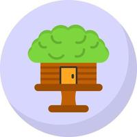 boom huis vector icoon