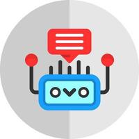 Chatbot vector icoon
