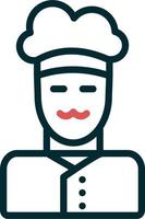 chef-kok vector pictogram