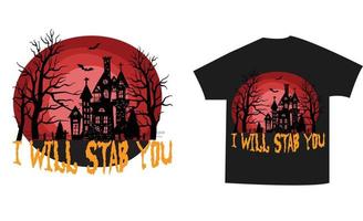 grappig halloween vrouw t-shirts vector