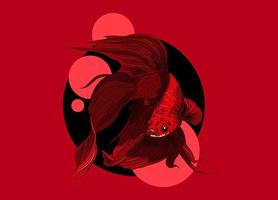 kleurrijk vis illustratie vector