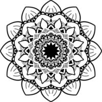 elegant mandala patroon ontwerp illustratie vector