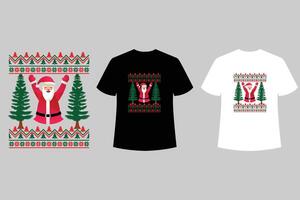 Kerstmis dag t-shirt ontwerp vector