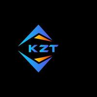 kzt abstract technologie logo ontwerp Aan zwart achtergrond. kzt creatief initialen brief logo concept. vector