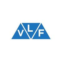 lvf abstract eerste logo ontwerp Aan wit achtergrond. lvf creatief initialen brief logo concept. vector