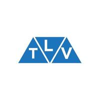 ltv abstract eerste logo ontwerp Aan wit achtergrond. ltv creatief initialen brief logo concept. vector