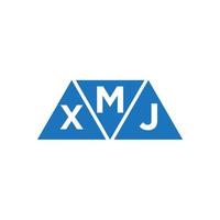 mxj abstract eerste logo ontwerp Aan wit achtergrond. mxj creatief initialen brief logo concept. vector