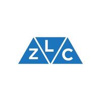 lzc abstract eerste logo ontwerp Aan wit achtergrond. lzc creatief initialen brief logo concept. vector