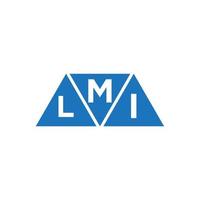 mli abstract eerste logo ontwerp Aan wit achtergrond. mli creatief initialen brief logo concept. vector