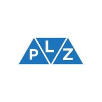 lpz abstract eerste logo ontwerp Aan wit achtergrond. lpz creatief initialen brief logo concept. vector